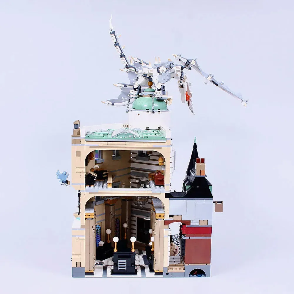 Harry Potter Movie Gringotts Wizarding Bank Bricks Toy