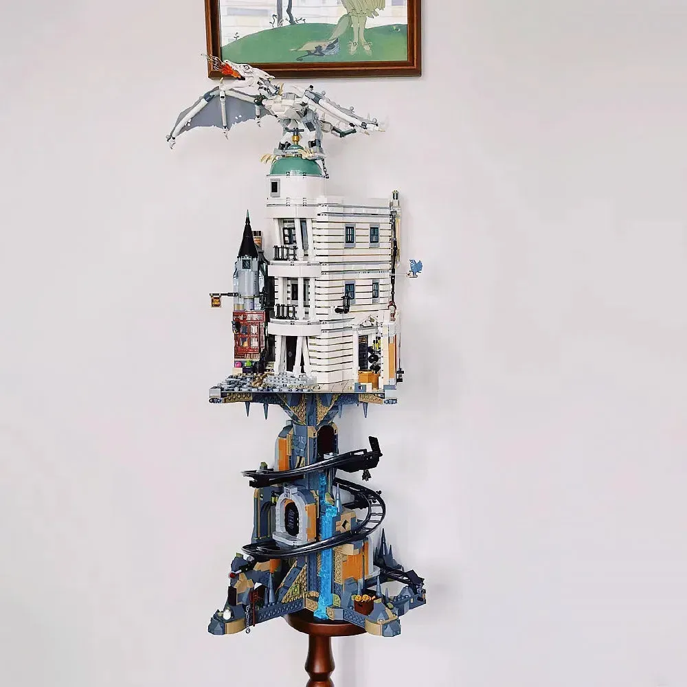 Harry Potter Movie Gringotts Wizarding Bank Bricks Toy