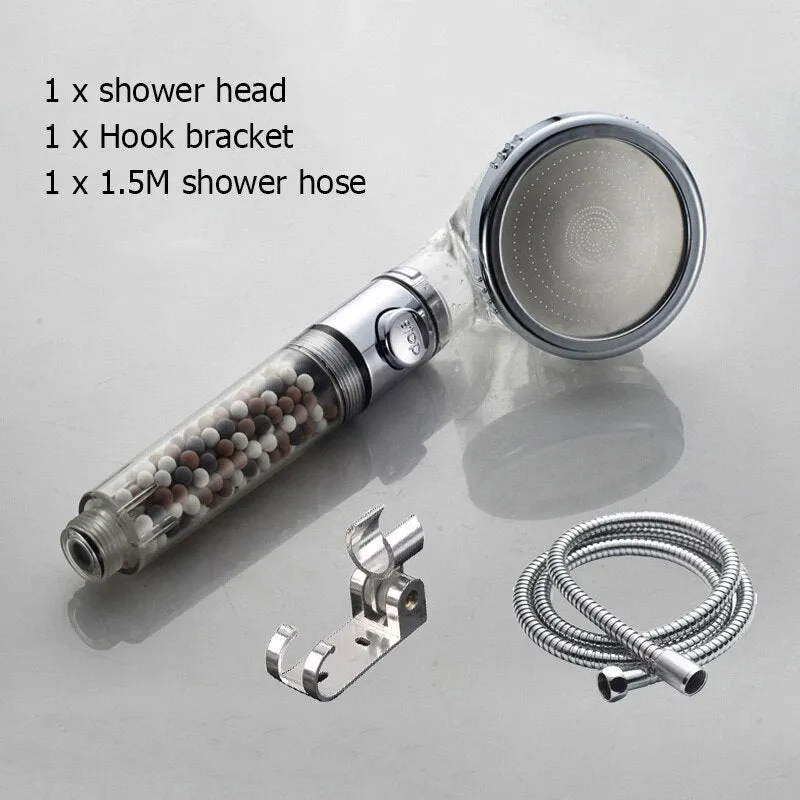 HonestFlo ™️ Water Saving Mineral Filter Shower Head