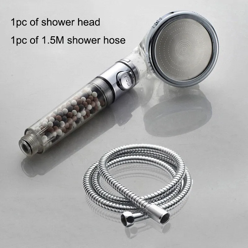 HonestFlo ™️ Water Saving Mineral Filter Shower Head