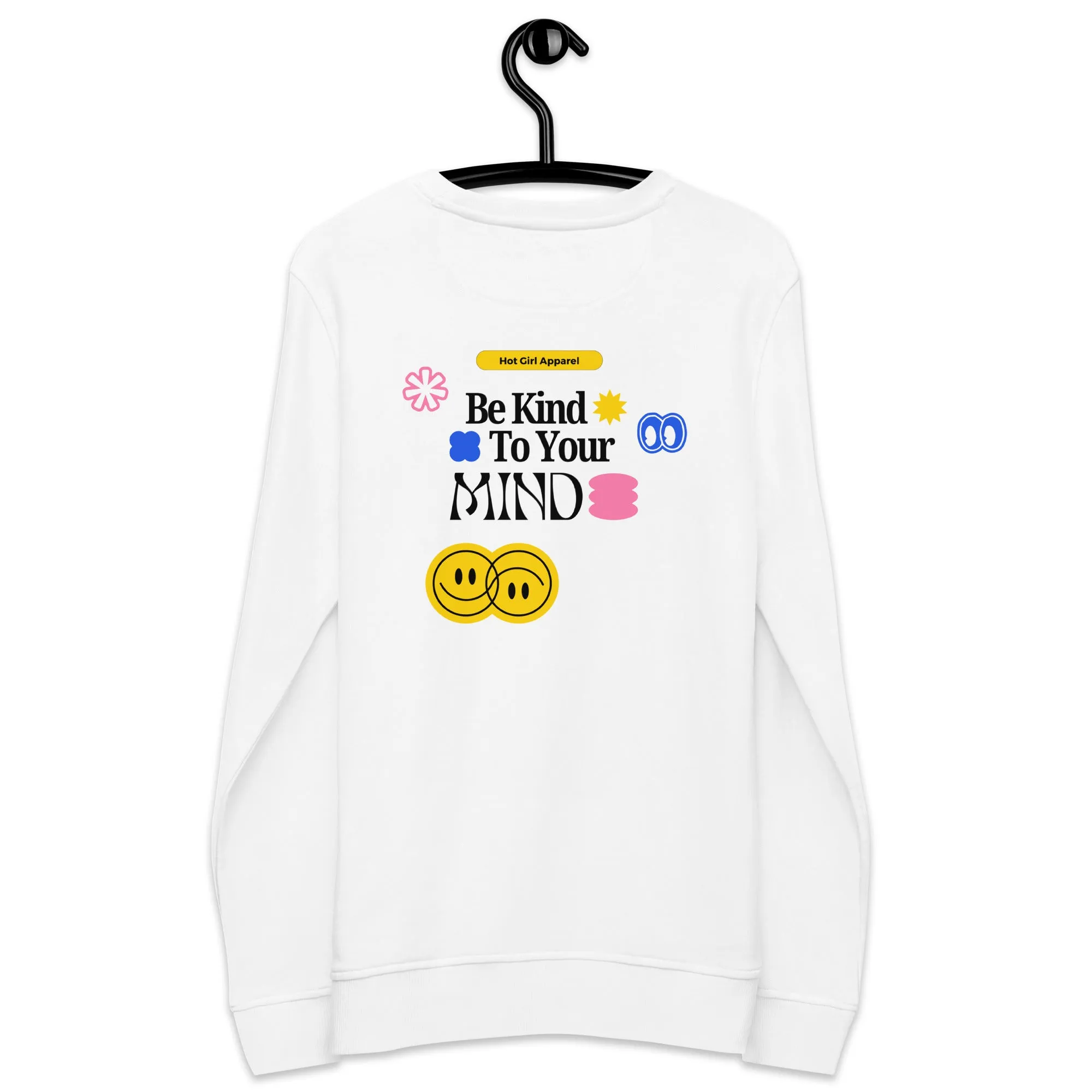 Hot Girl Good Human Organic Embroidered Sweatshirt