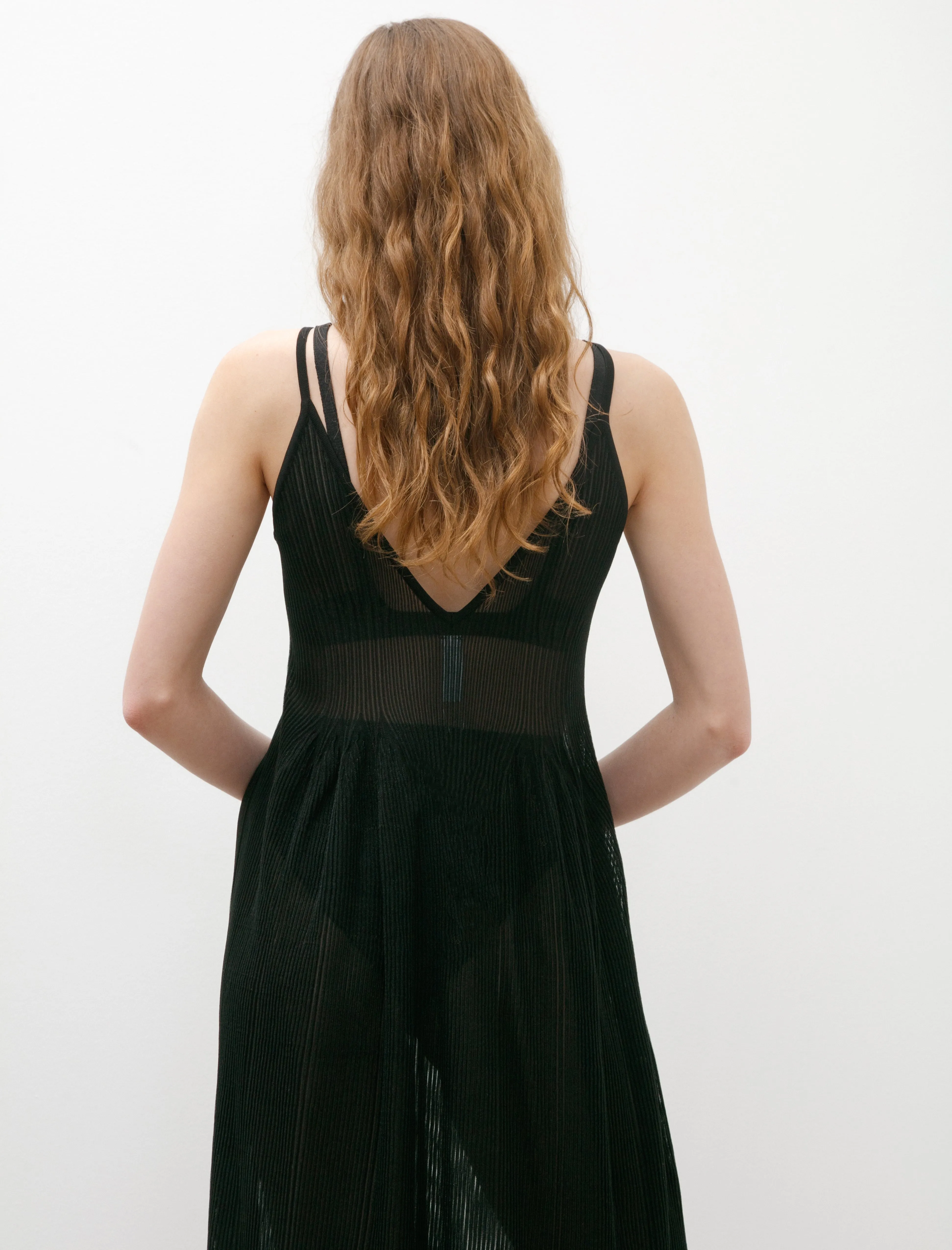 Hypha Lucent Sleeveless Dress