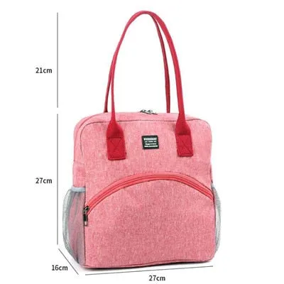 Insulated Lunch Container Food Picnic Storage Bags