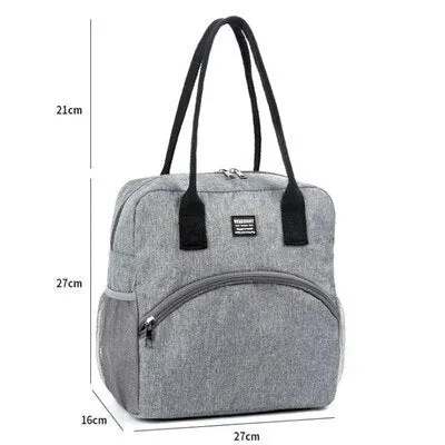 Insulated Lunch Container Food Picnic Storage Bags