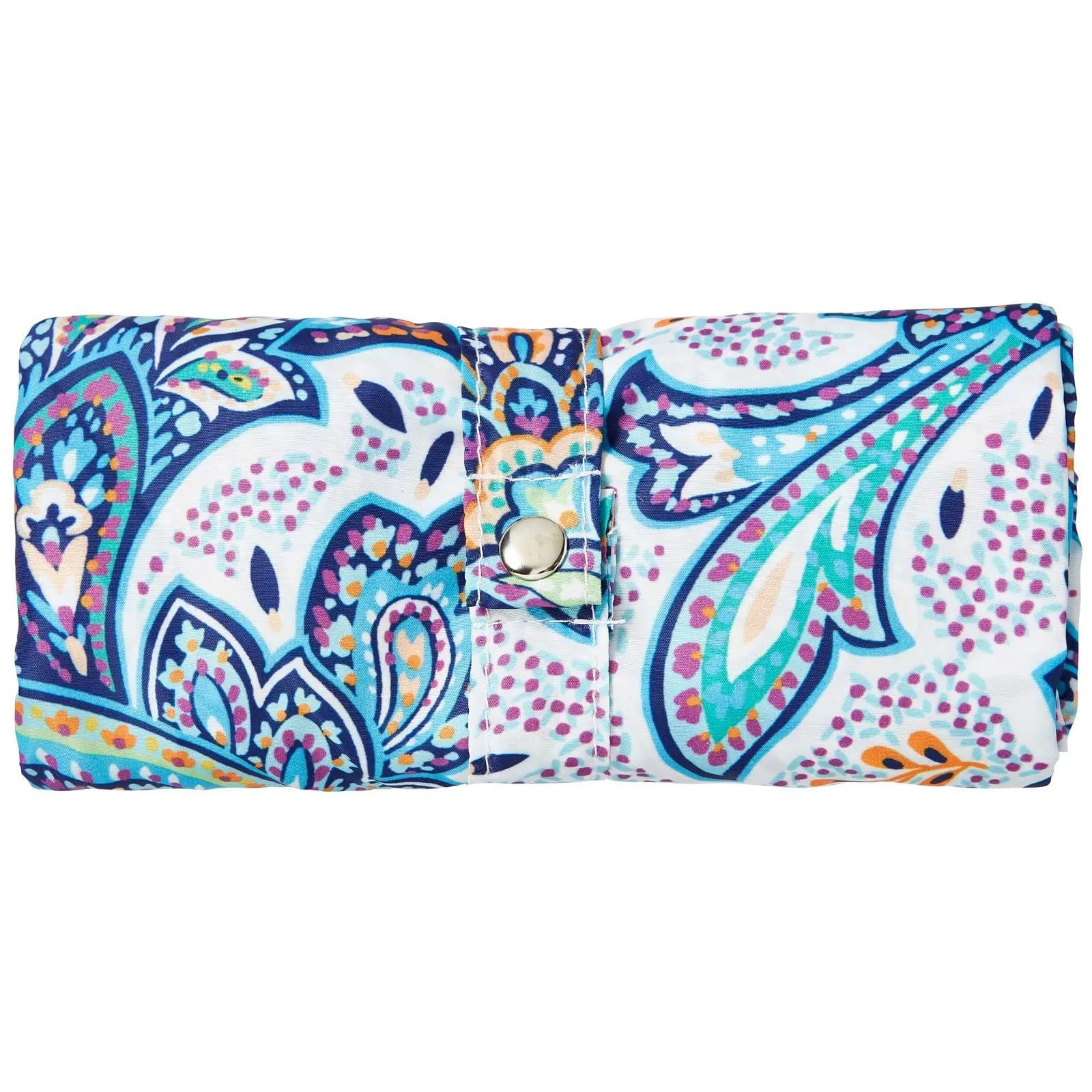 Italian Paisley Reusable Roll-Up Shopping Bag