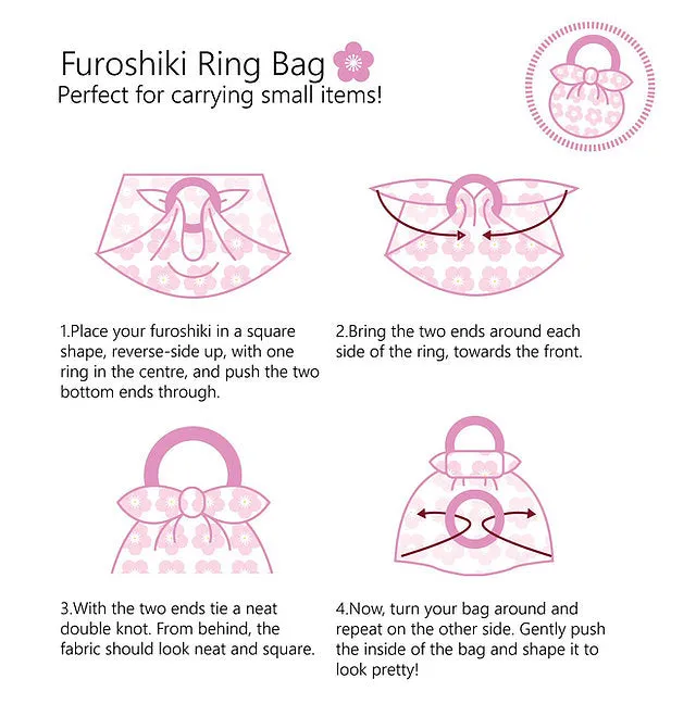 Japanese Bamboo Bag | Fuchsia