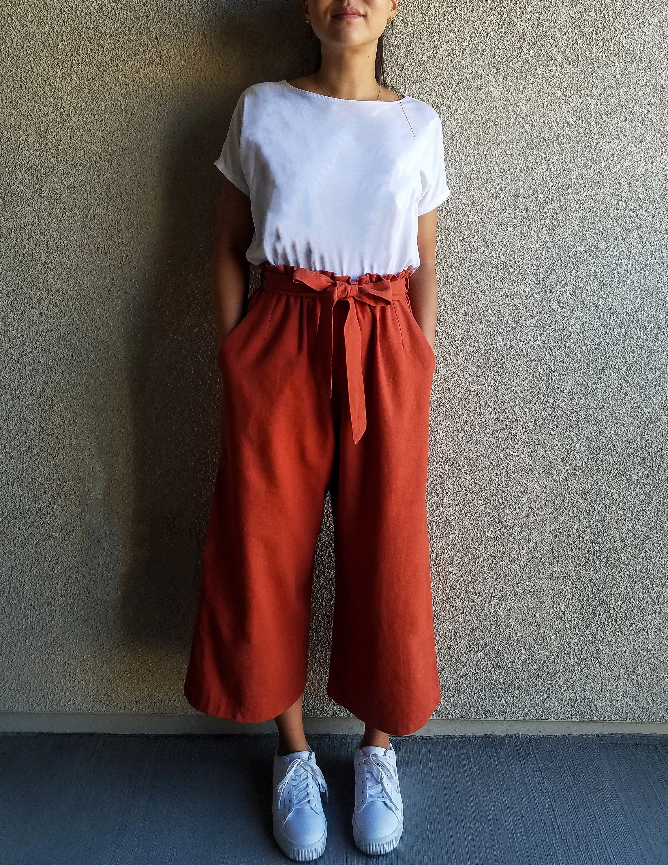 KIMIKO Wide-leg pants - Black, size XXL
