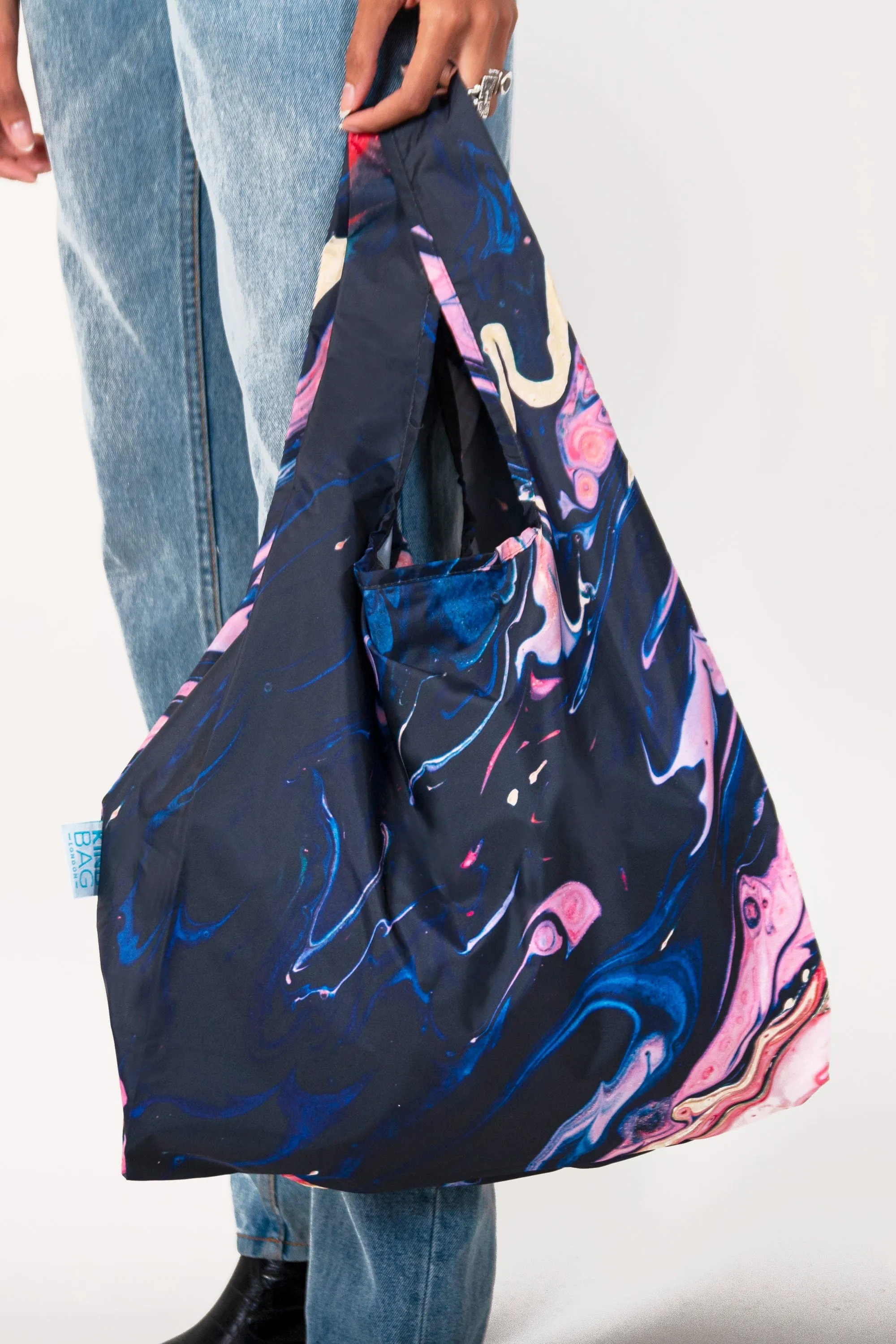 Kind Bag Galaxy Marble Reusable Medium Bag