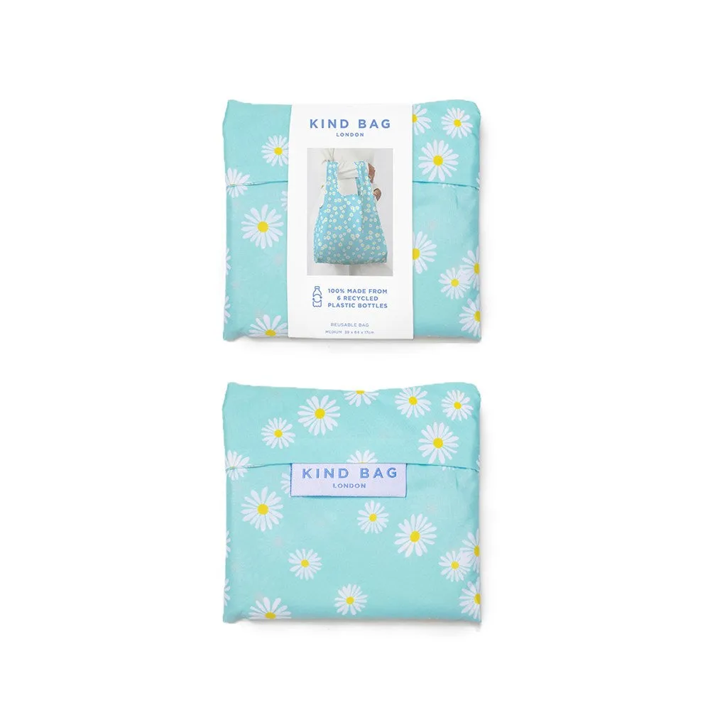 Kind Bag: Reusable Bag Medium Daisy Blue