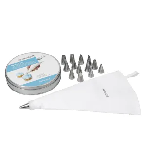 KITCHEN CRAFT SIXTEEN PIECE ICING TIN SET - SDIICESET16 SET STEEL