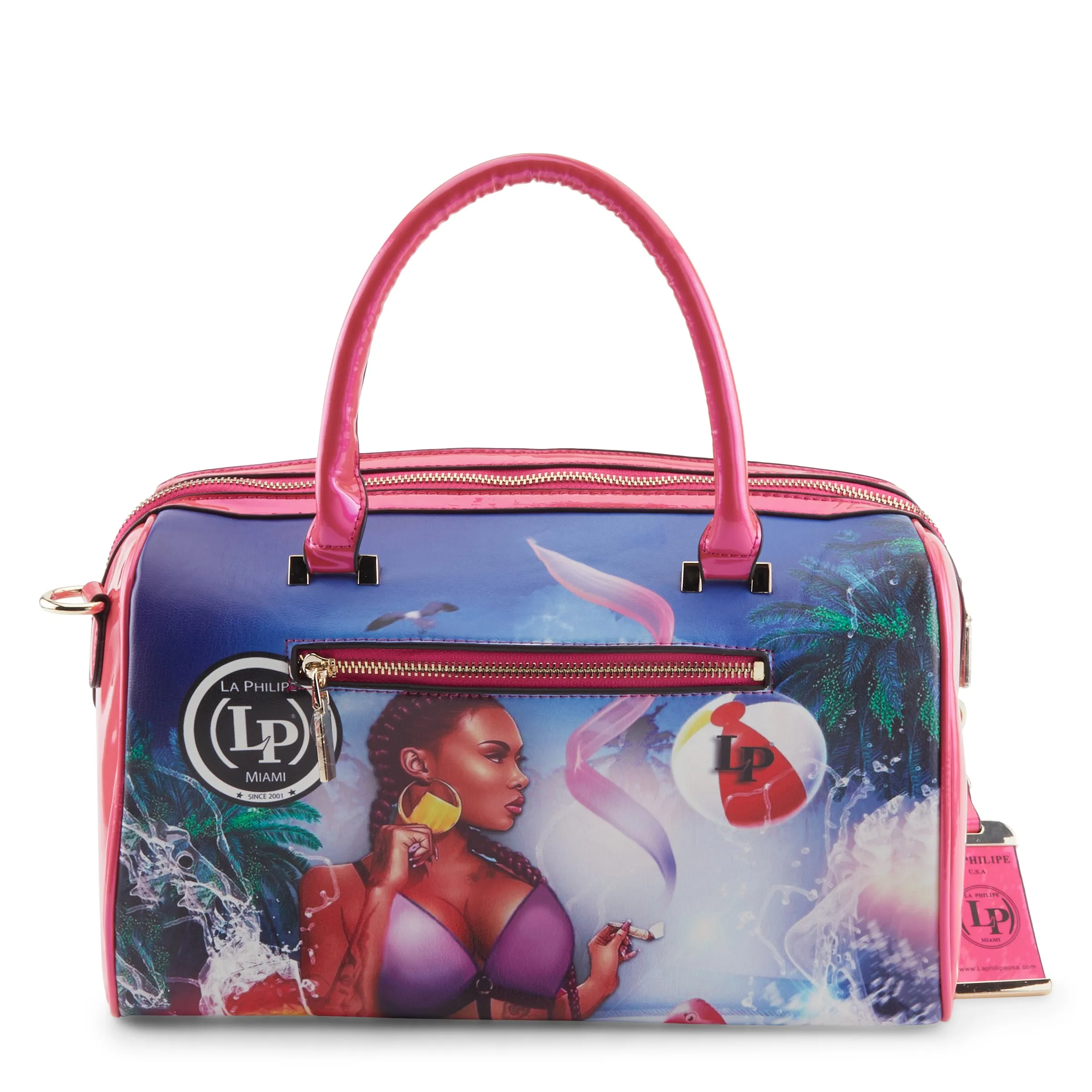 LA PHILIPE LP1020-13 MIAMI BEACH HANDBAG-CLASSIC