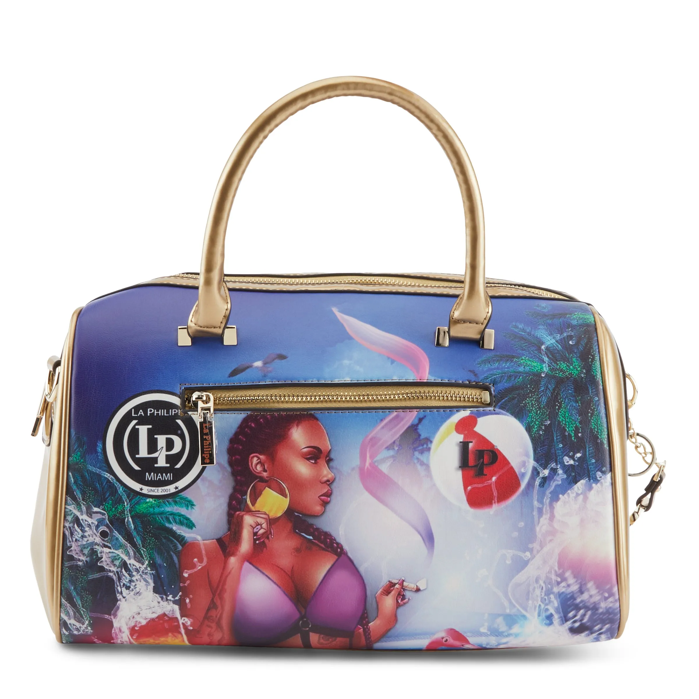 LA PHILIPE LP1020-13 MIAMI BEACH HANDBAG-CLASSIC