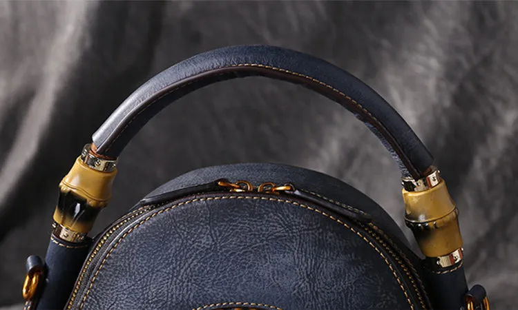 Ladies Embossed Leather Over The Shoulder Handbags Side Bags For Women