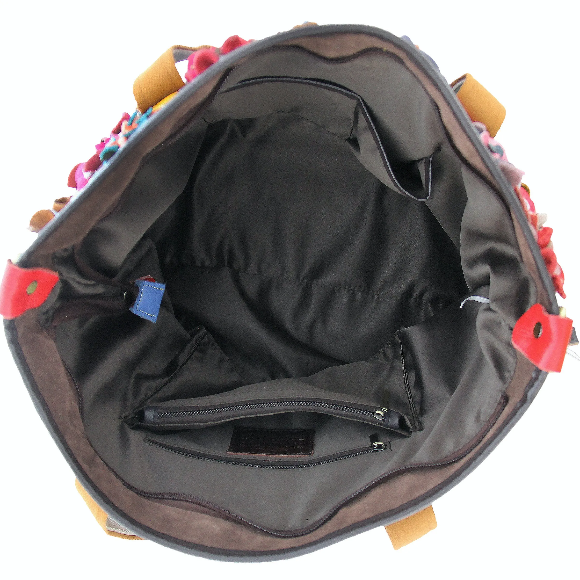 L'Artiste Leather Handbag APPLIQUE