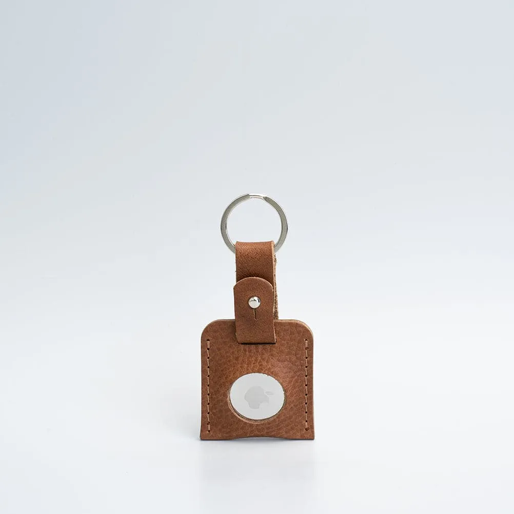 Leather AirTag Keyring