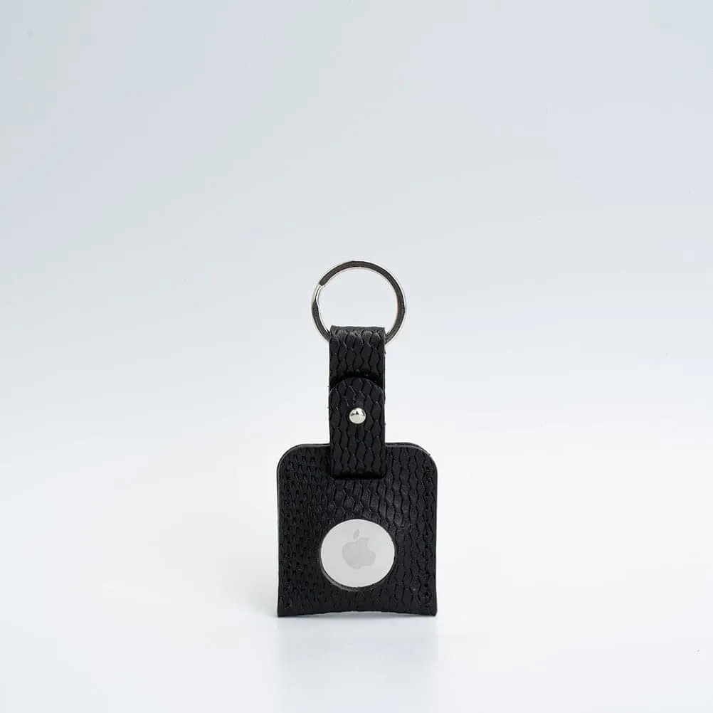 Leather AirTag Keyring