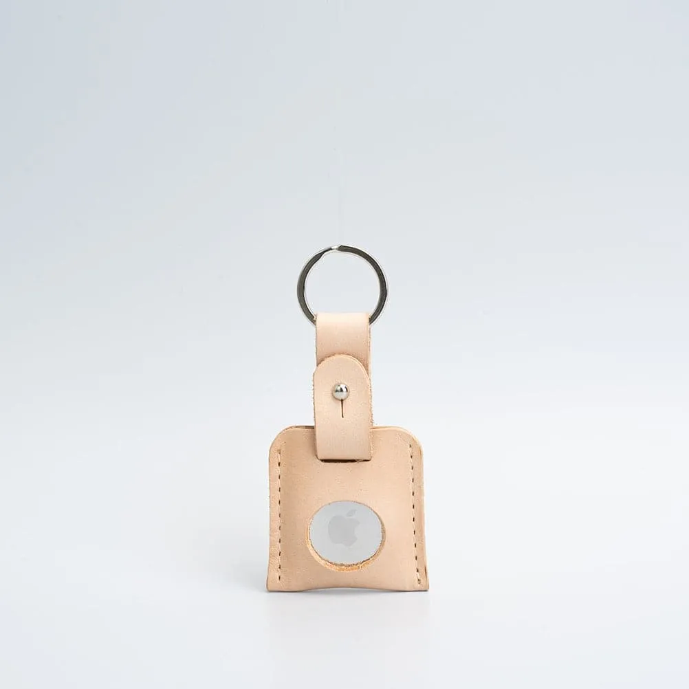 Leather AirTag Keyring