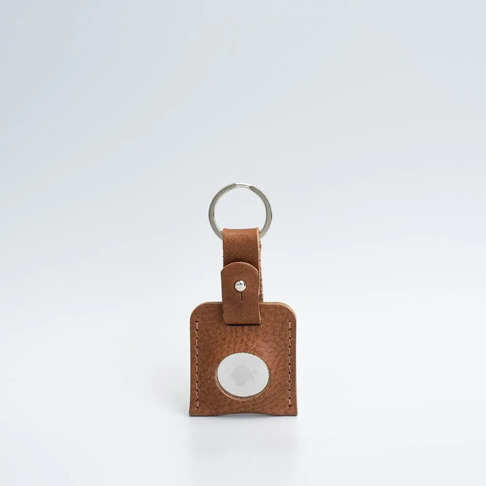 Leather AirTag Keyring