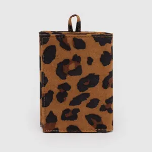 Leopard Snap Wallet