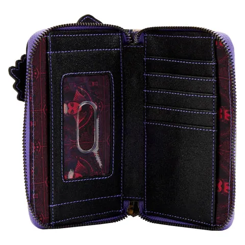 LF Disney Villains Scene Evil Queen ZipAround Wallet