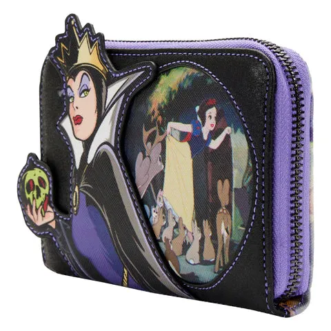 LF Disney Villains Scene Evil Queen ZipAround Wallet