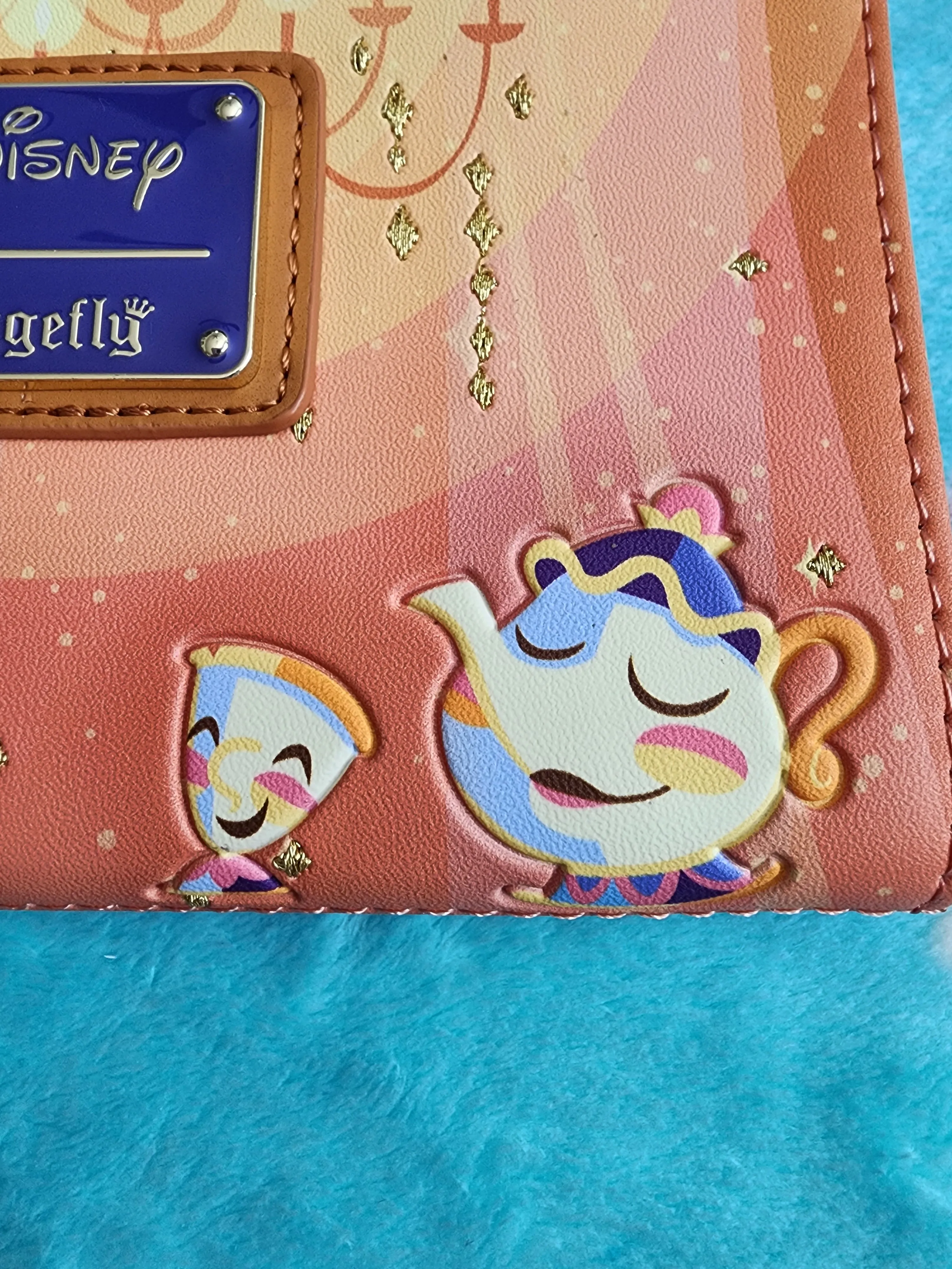 Loungefly Disney Beauty and the Beast Dancing in the Ballroom Wallet
