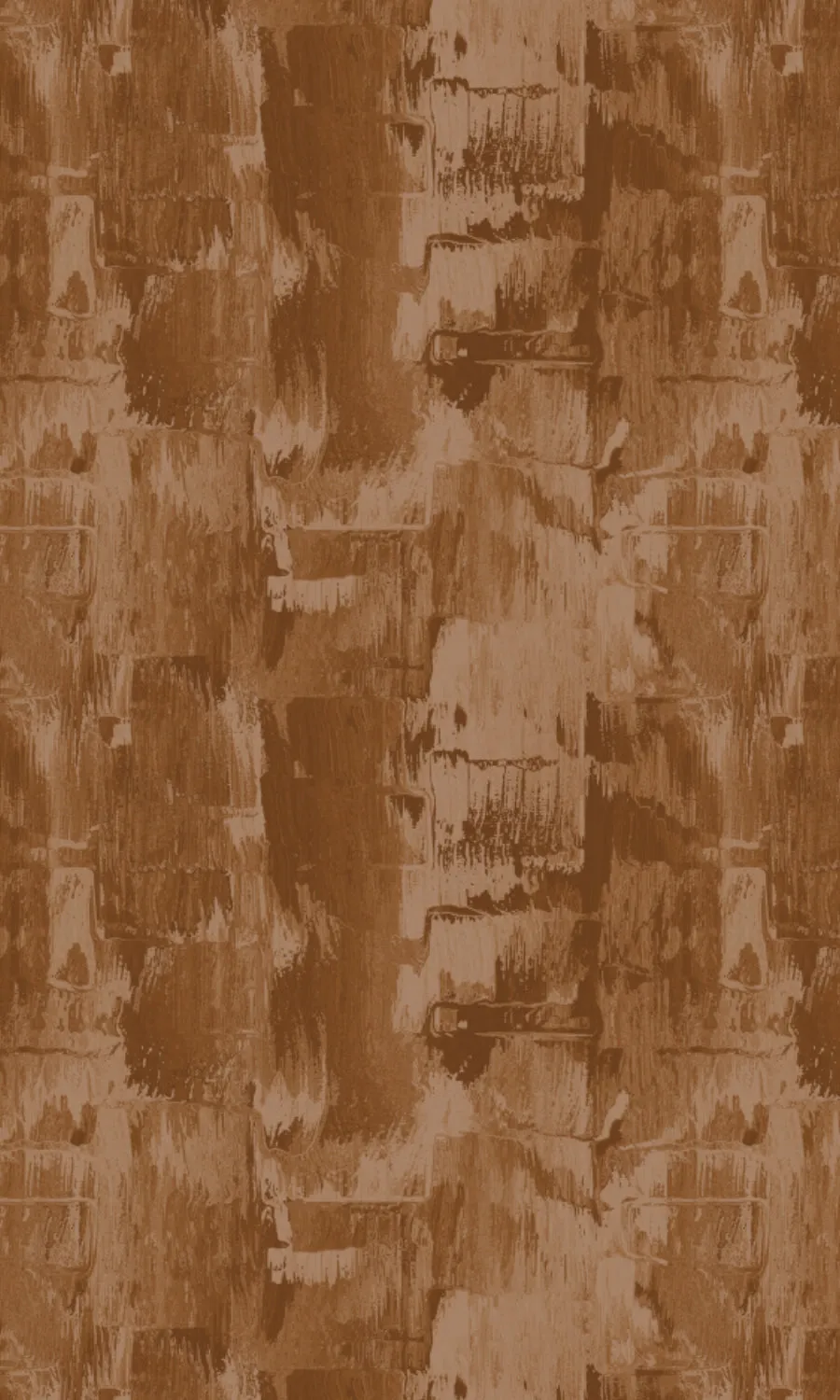 'Lucent Brass' Room Darkening Striped Bespoke Roman Shades (Brown)