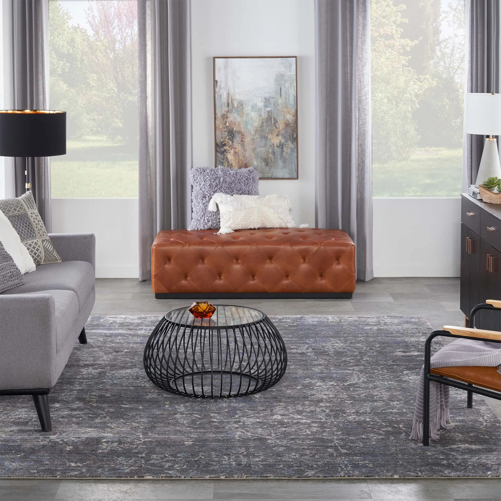 Lucent LCN04 Vintage Inspired Rug