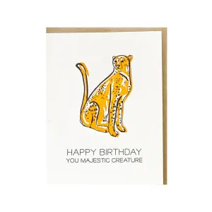 Majestic Birthday Card