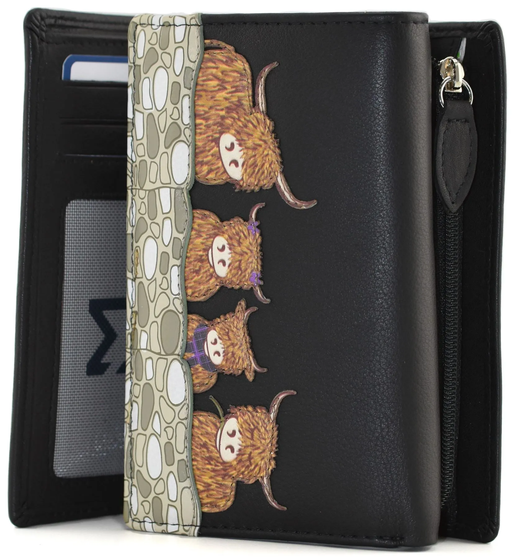 Mala Leather Bella Collection Leather Purse RFID Blocking 3639_33
