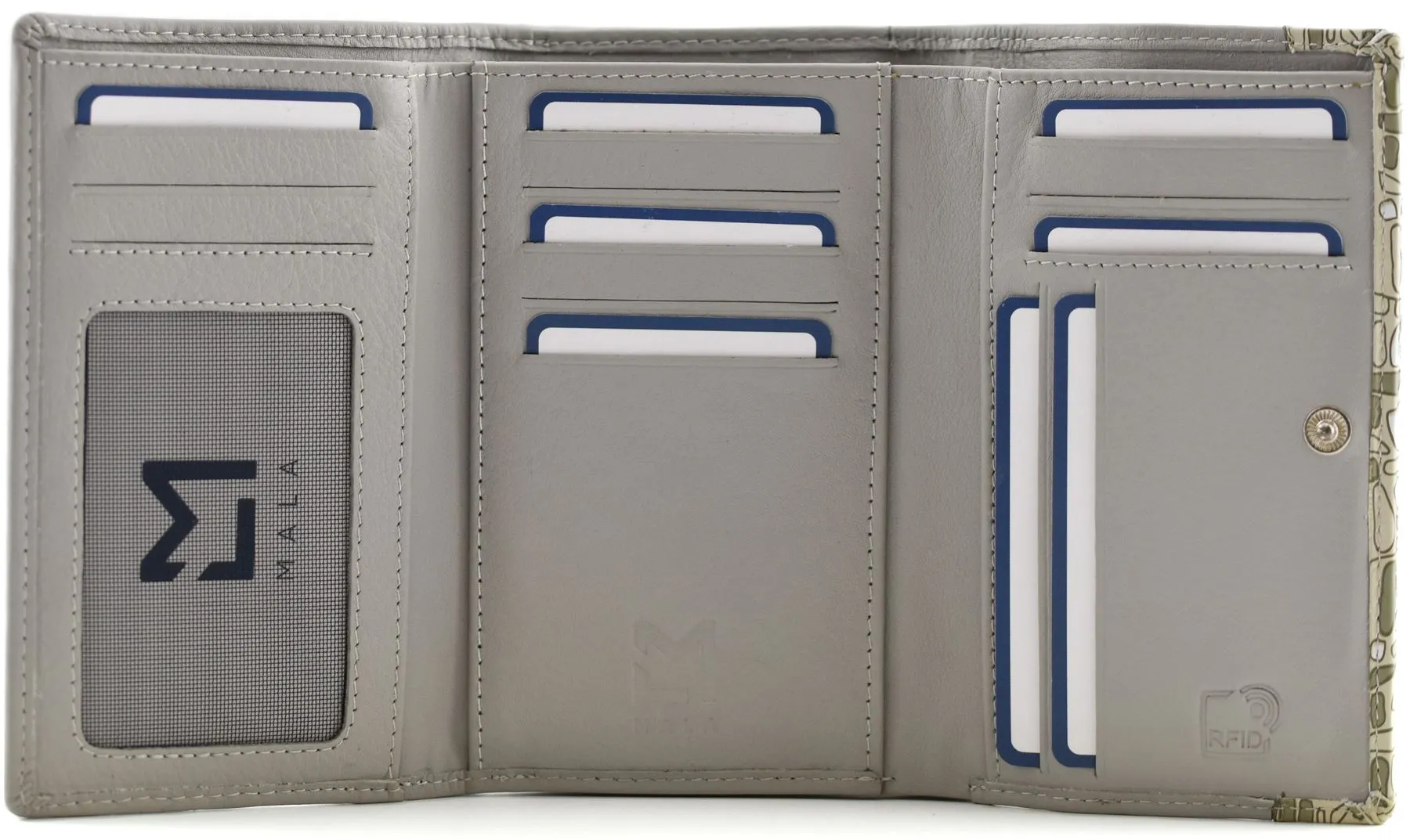 Mala Leather Bella Collection Leather Purse RFID Blocking 3639_33