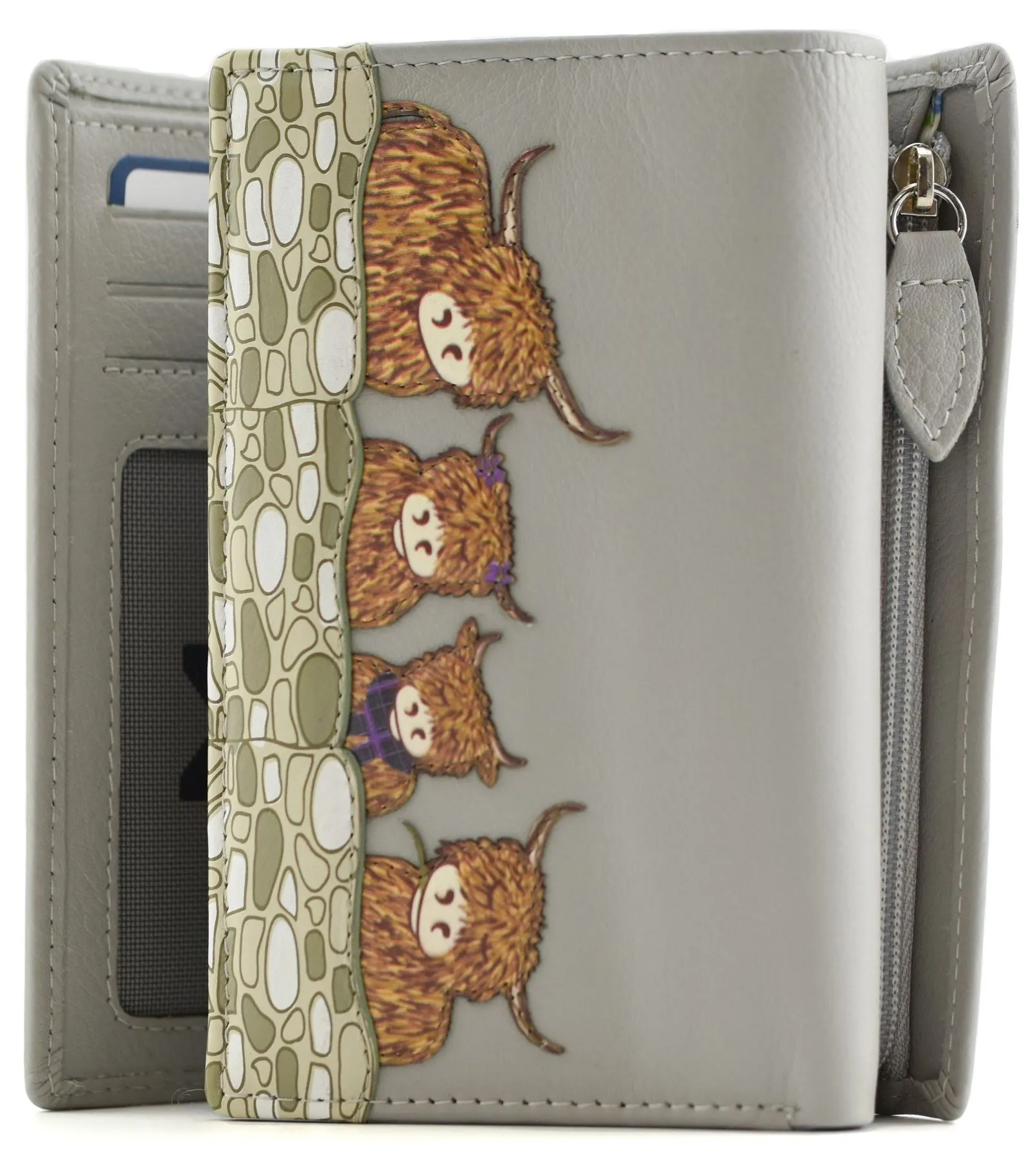 Mala Leather Bella Collection Leather Purse RFID Blocking 3639_33