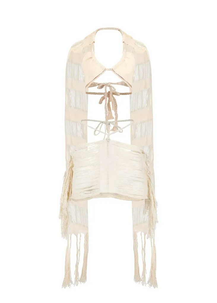 Mala Mini Skirt   Akna Duster Top