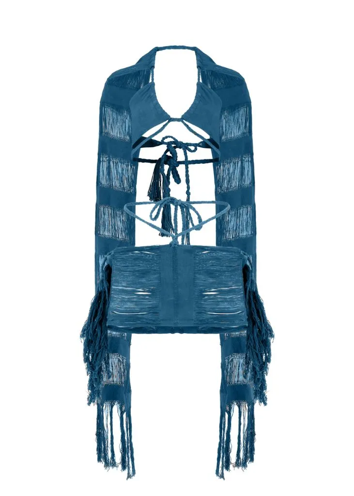 Mala Mini Skirt   Akna Duster Top