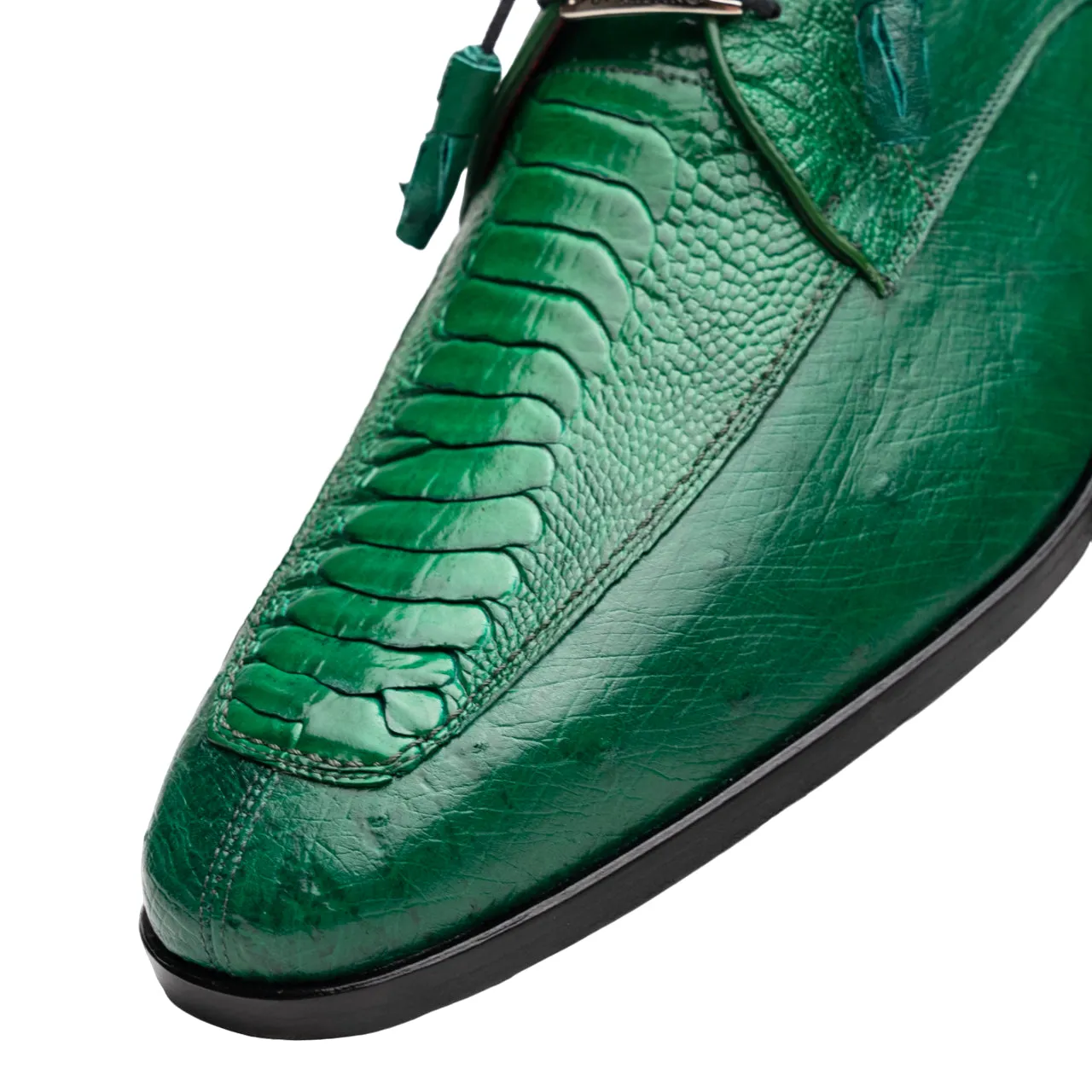 Marco Di Milano Andretti Ostrich Leg Green Lemon