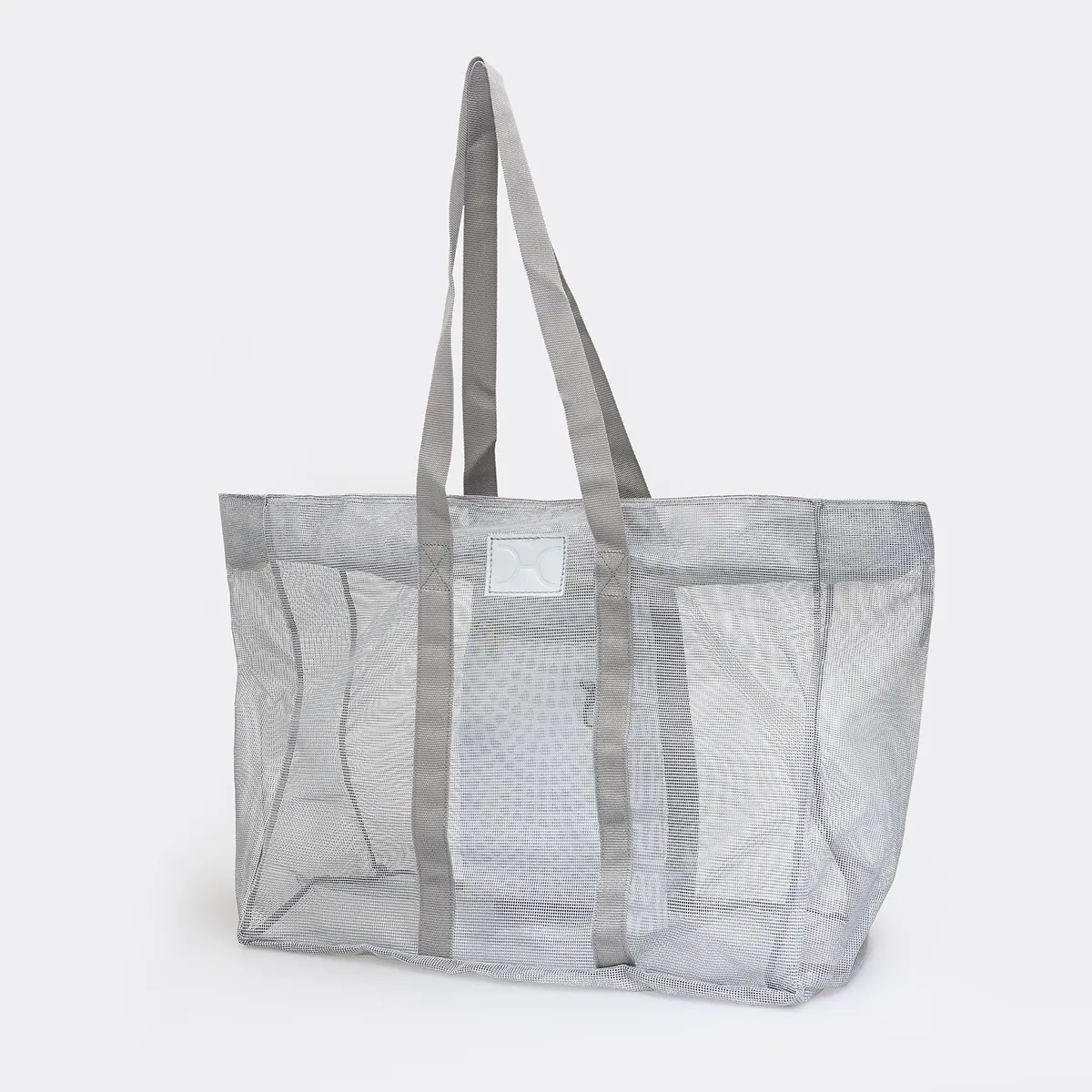 Meshie Large Beach Bag SILVER
