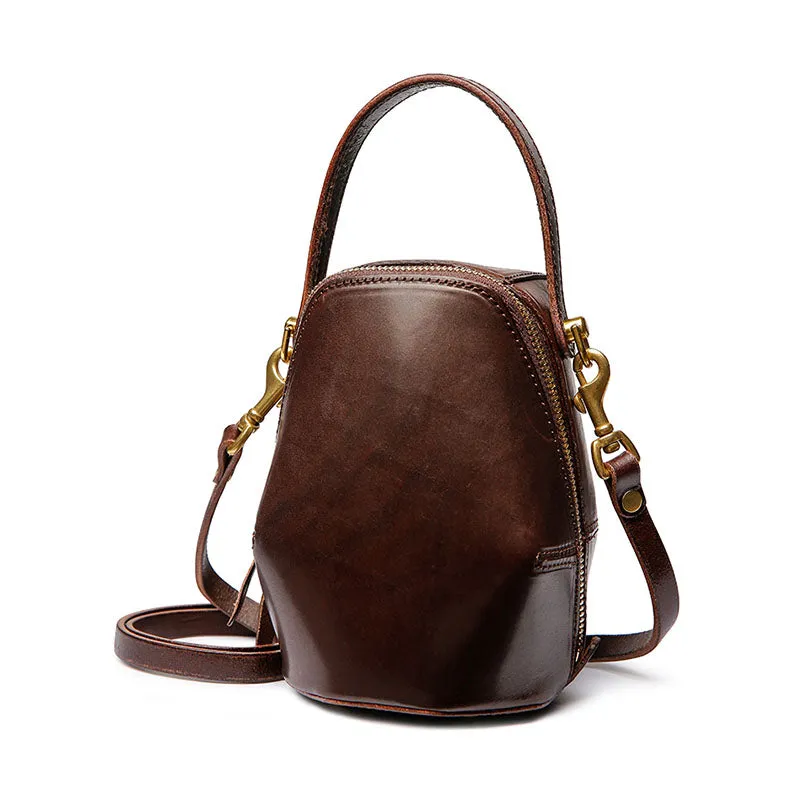 Mini Womens Leather Crossbody Purse Shoulder Handbags for Women