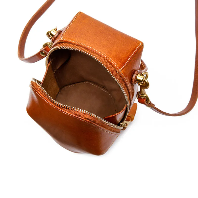 Mini Womens Leather Crossbody Purse Shoulder Handbags for Women