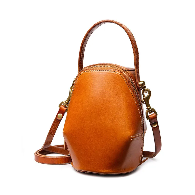 Mini Womens Leather Crossbody Purse Shoulder Handbags for Women