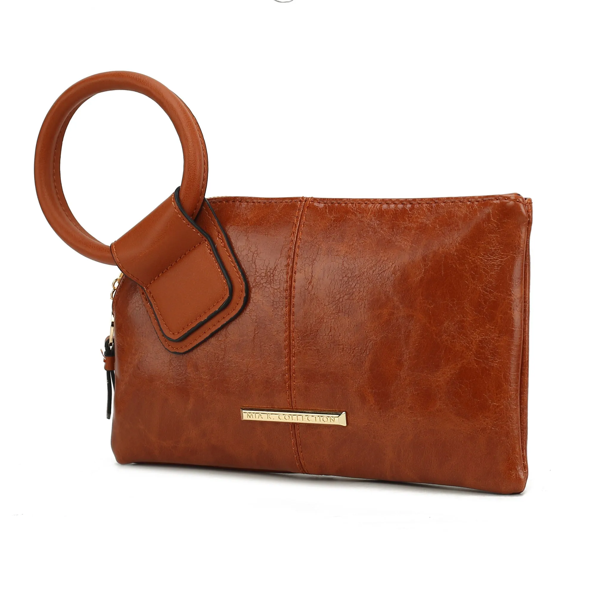 MKF Collection Simone Clutch/Wristlet Handbag Vegan Leather Women by Mia k
