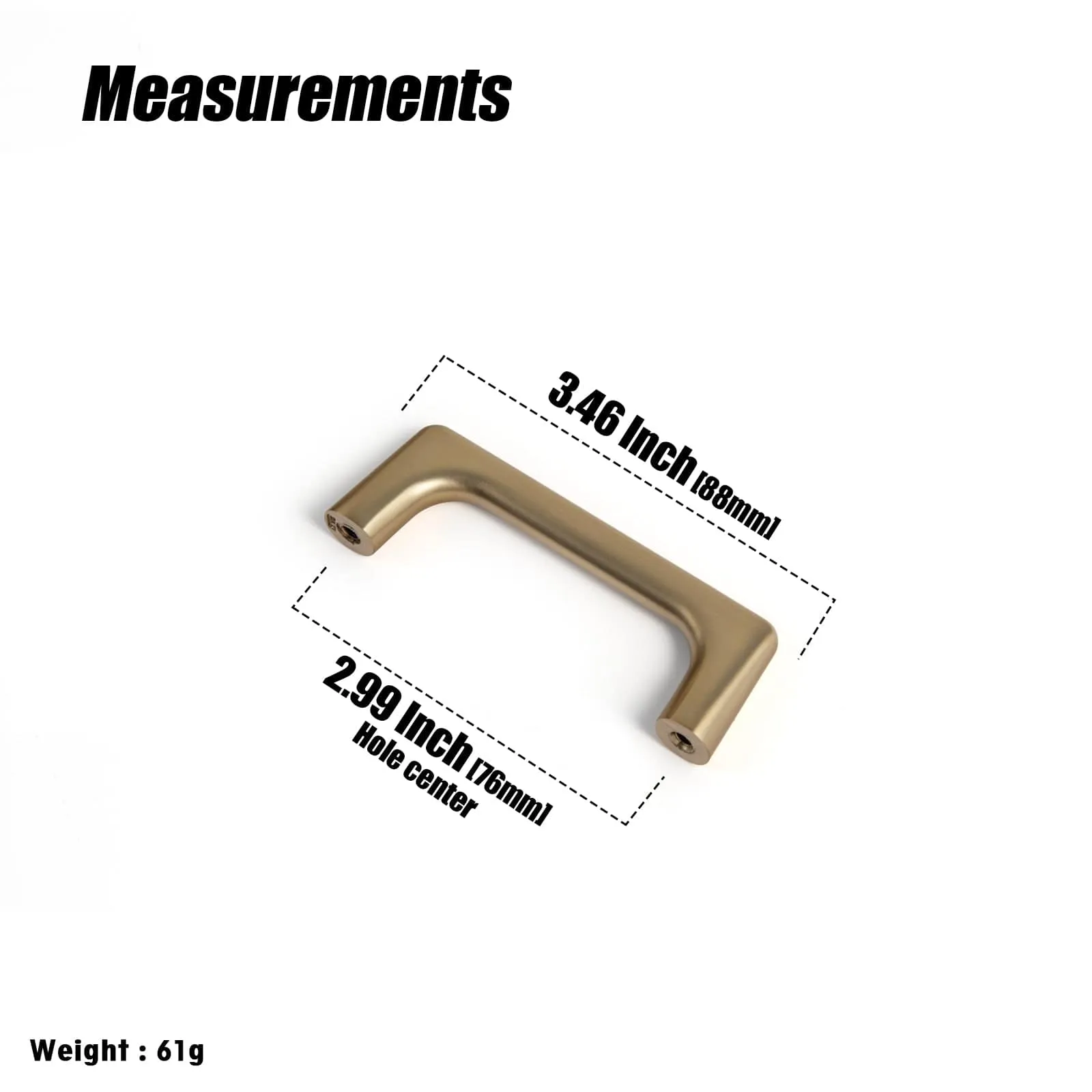 Modern Cabinet Pull Luxurious Drawer Wardrobe Pulls Kitchen