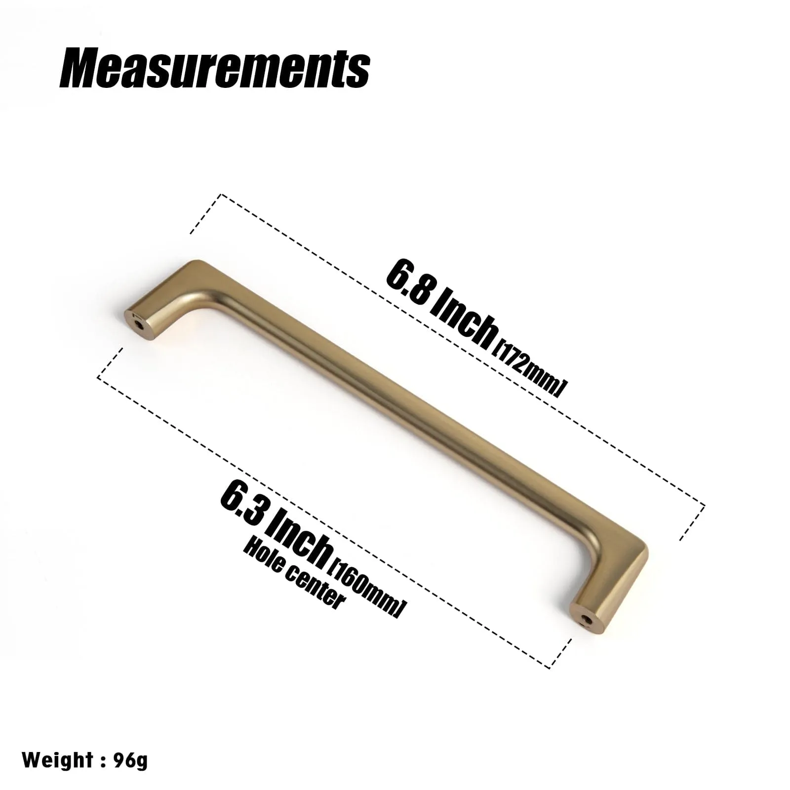 Modern Cabinet Pull Luxurious Drawer Wardrobe Pulls Kitchen