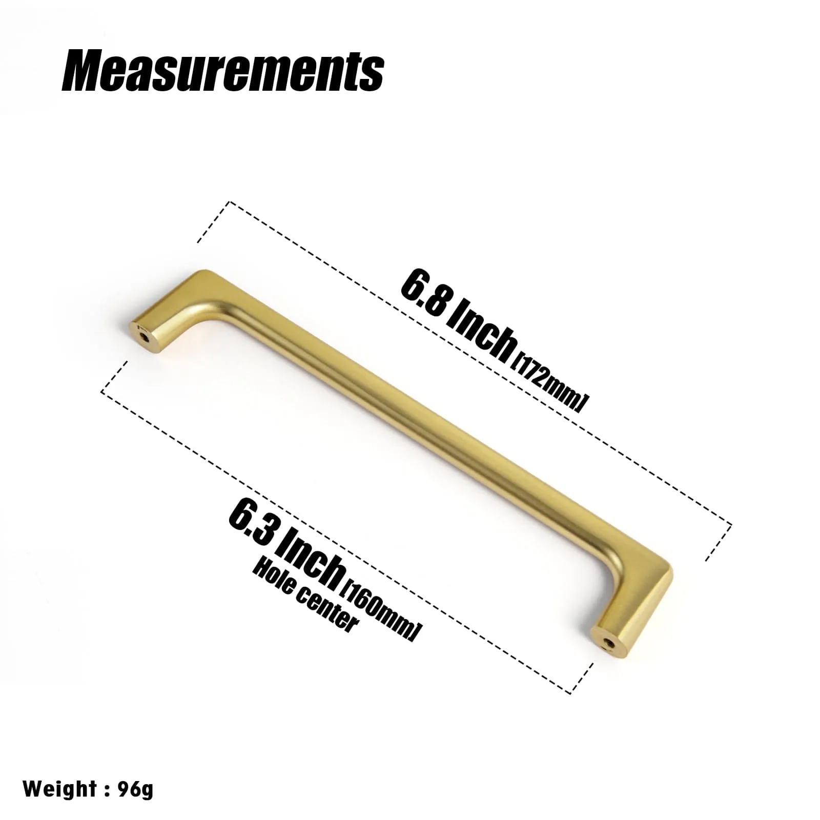 Modern Cabinet Pull Luxurious Drawer Wardrobe Pulls Kitchen
