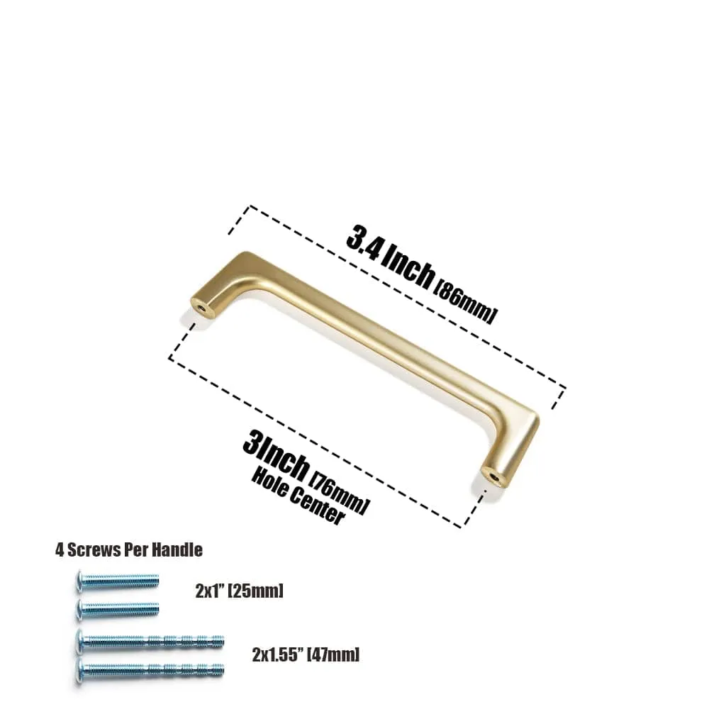 Modern Cabinet Pull Luxurious Drawer Wardrobe Pulls Kitchen