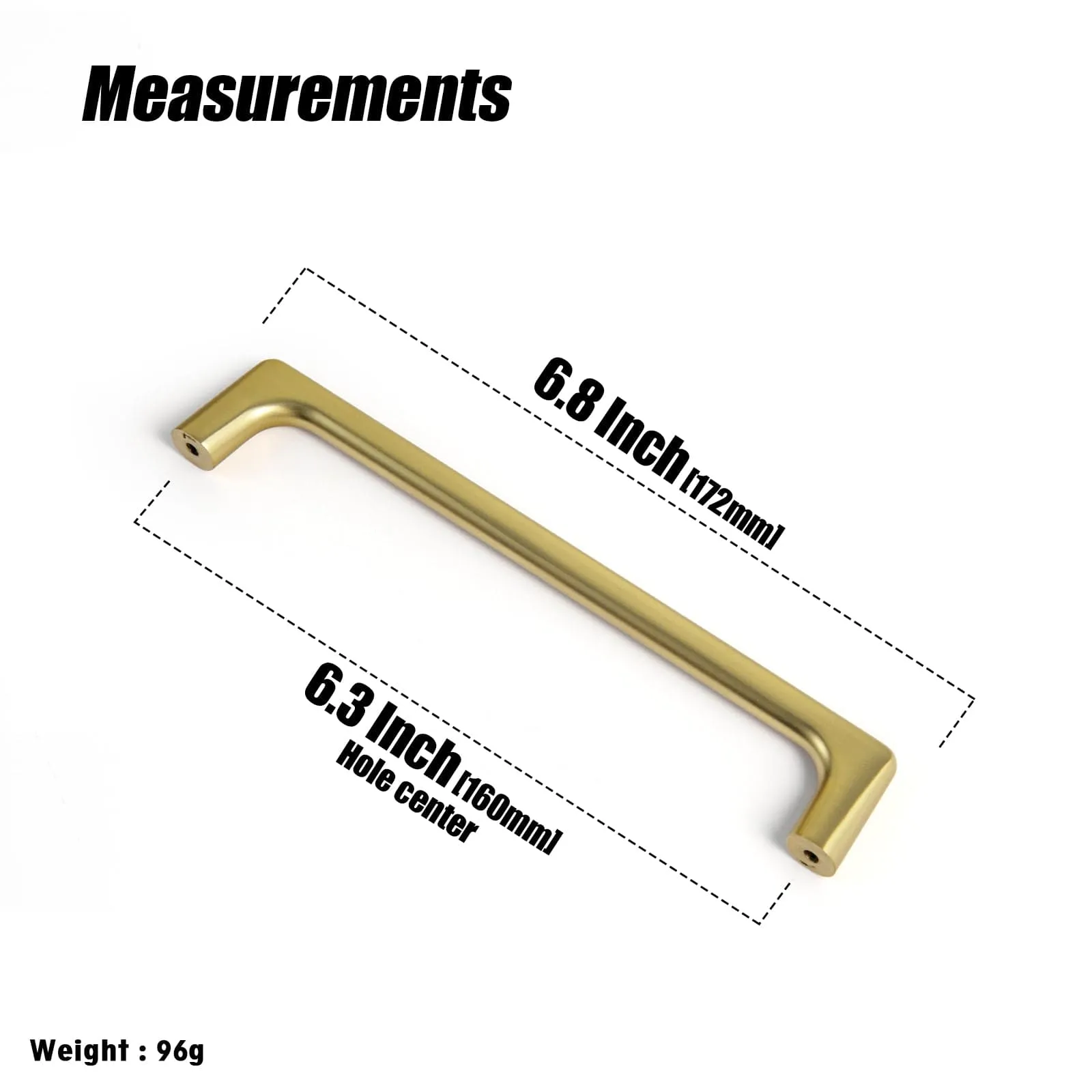 Modern Cabinet Pull Luxurious Drawer Wardrobe Pulls Kitchen