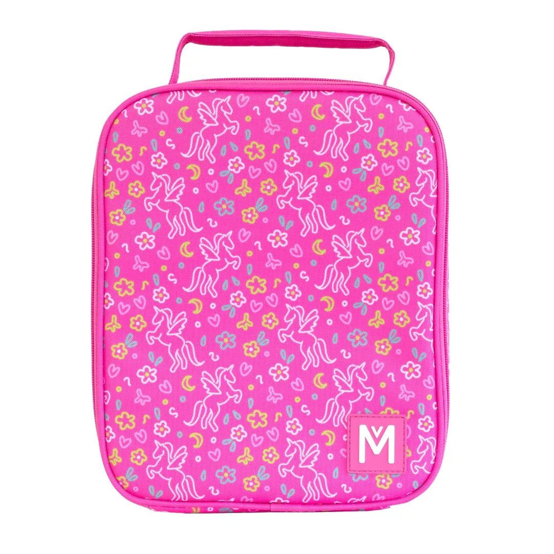 MontiiCo Large Insulated Lunch Bag - Unicorn Magic