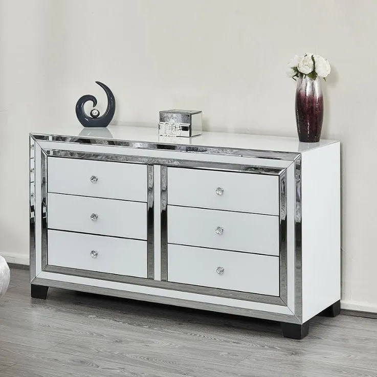 Nadja Mirror Chest of Drawers