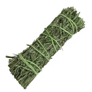 Natural Home fragrance Patchouli Sage Smudge bundle 3"-4"