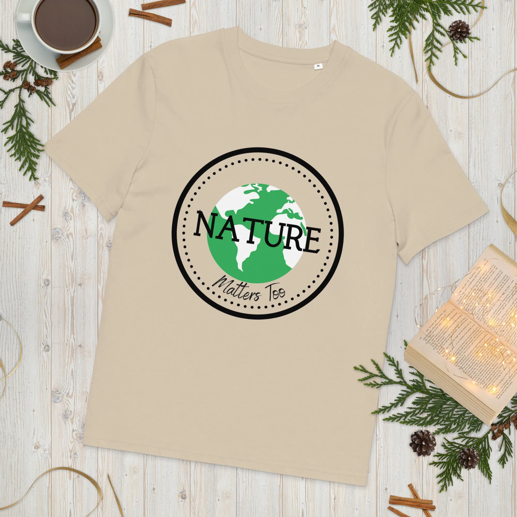 Nature matters too, Unisex sustainable  t-shirt