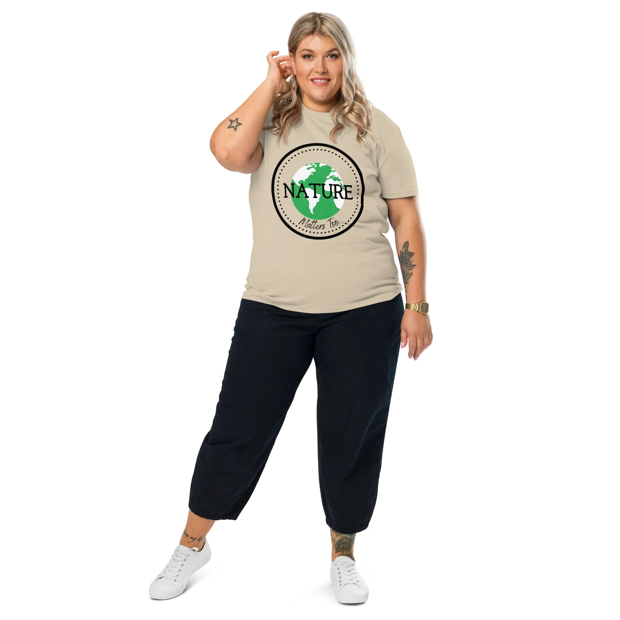 Nature matters too, Unisex sustainable  t-shirt